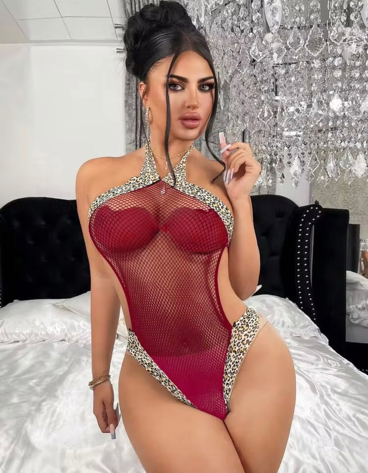 RUBY REBEL
"Some rules look better broken." Fishnet Bodysuit