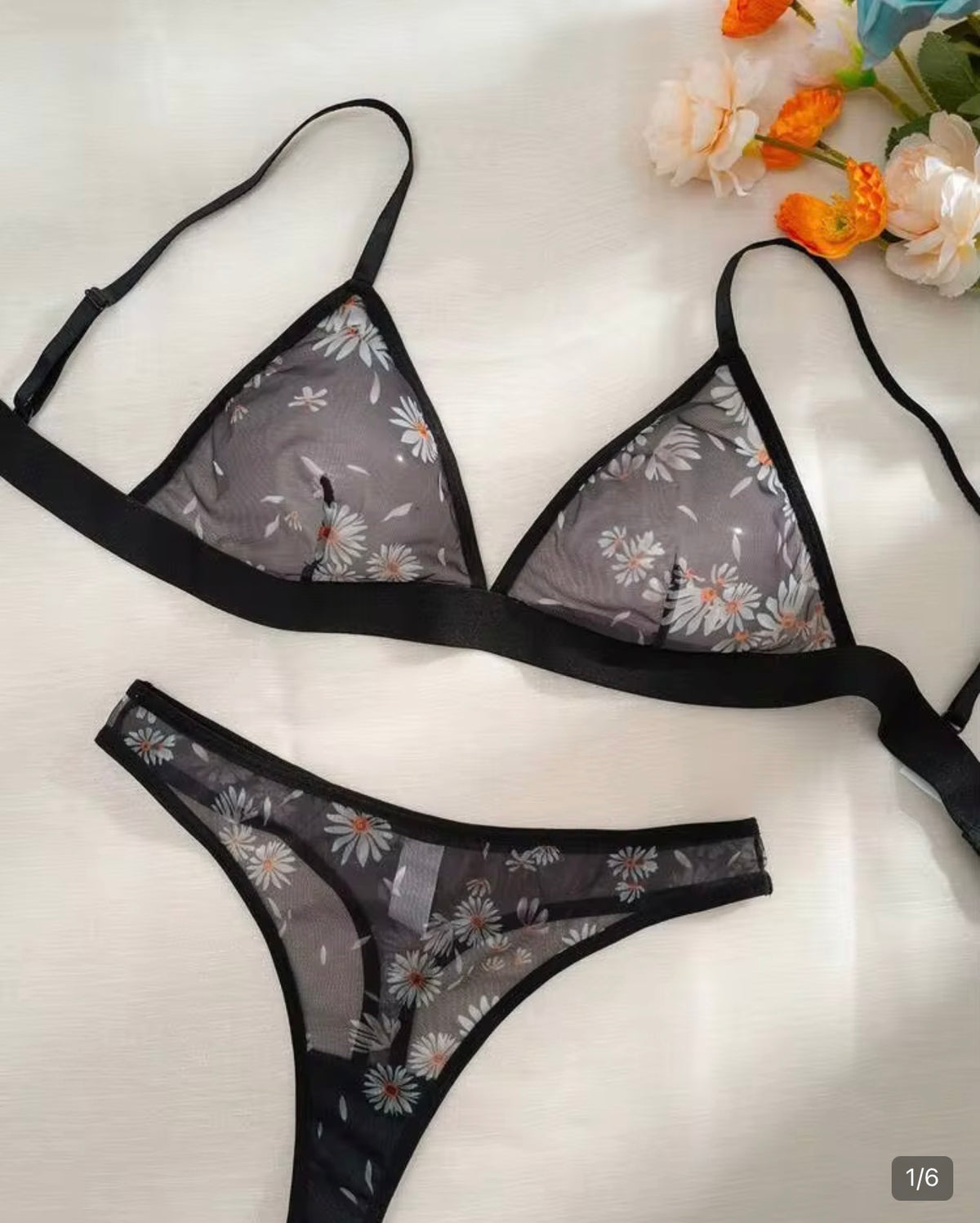 PICK ME
Sheer Floral
Lingerie Set
"Go ahead. You know you want to."