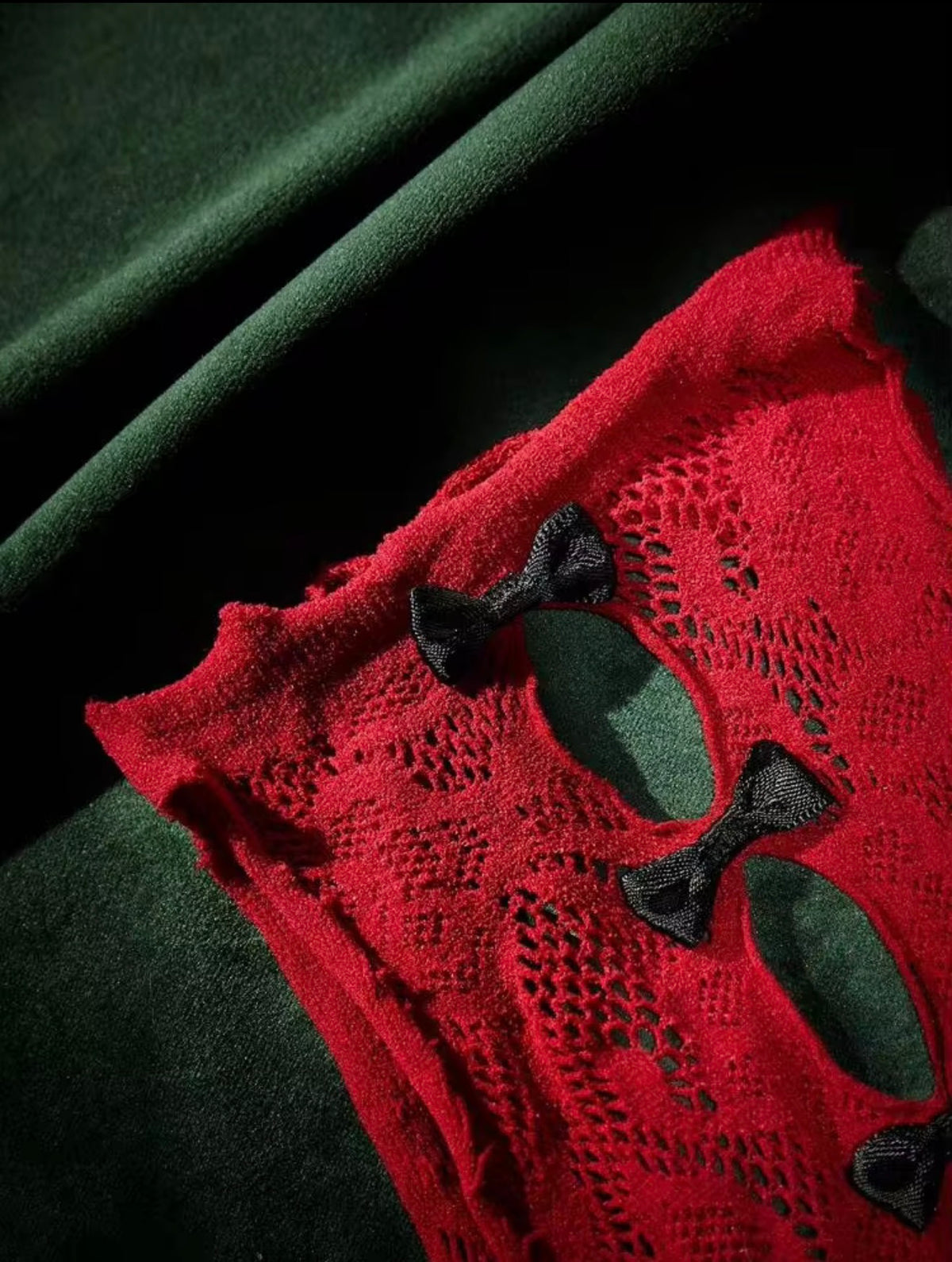 RED FLAG 🚩 
Cutout
Lace Bodysuit
"You were warned."